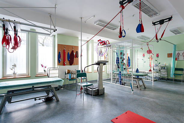 Modern rehabilitation hospital design in Pakistan with accessible, patient-centered architecture by ACCO Construction.