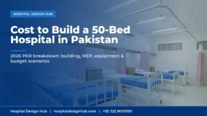50 bed hospital cost Pakistan - hospital room with bed