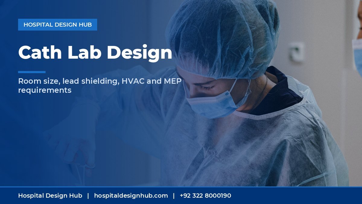 cath lab design - medical team performing a procedure under bright lights