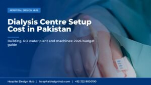 dialysis centre setup cost Pakistan - patient receiving treatment