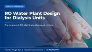 RO plant for dialysis - patient receiving intravenous therapy